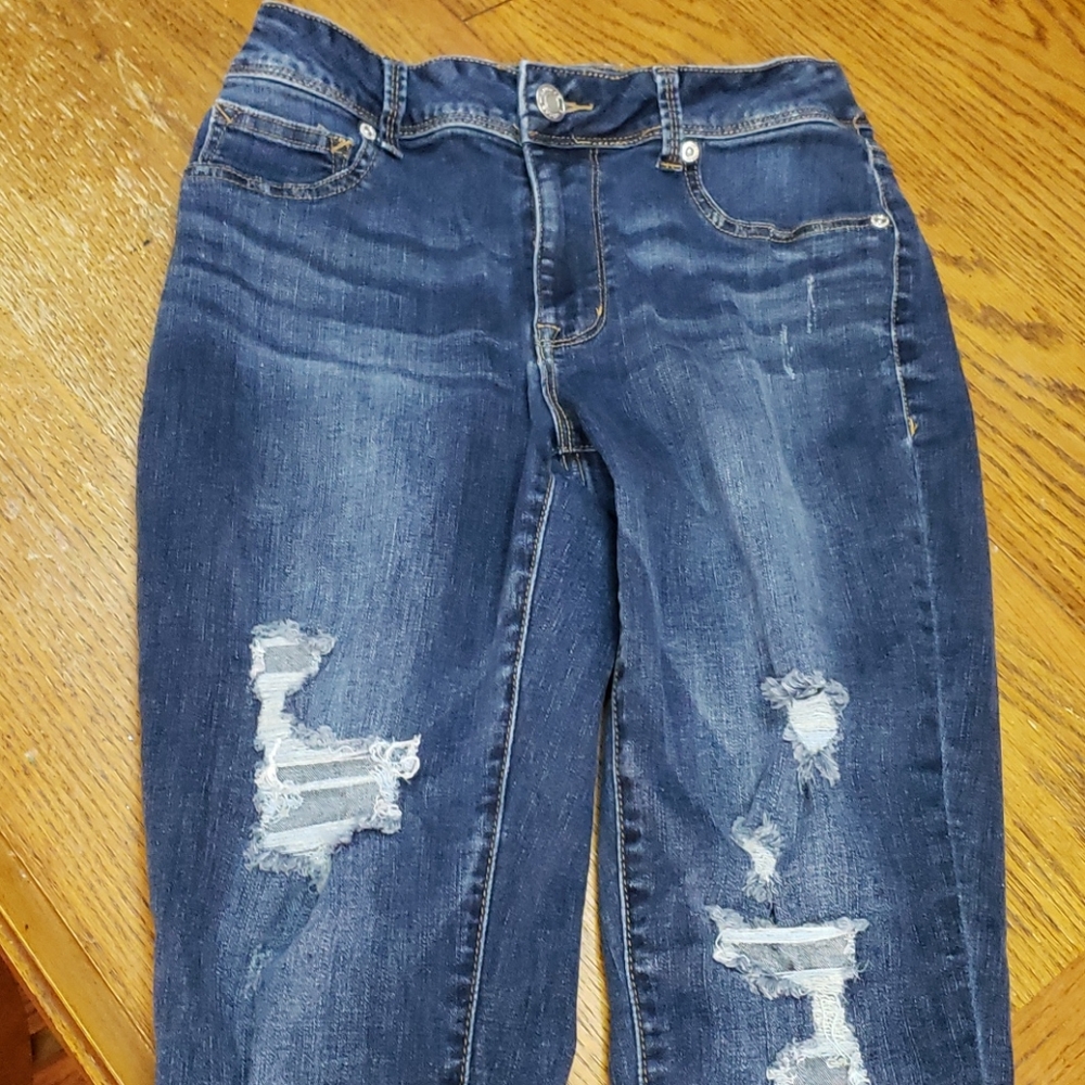 Maurices high rise skinny jeans, size S - Picture 3 of 7